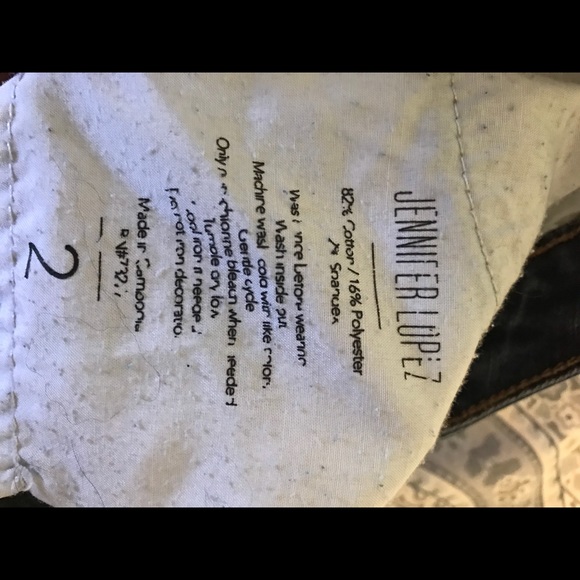 Jennifer Lopez dark Wash Skinny Jeans - Picture 5 of 5